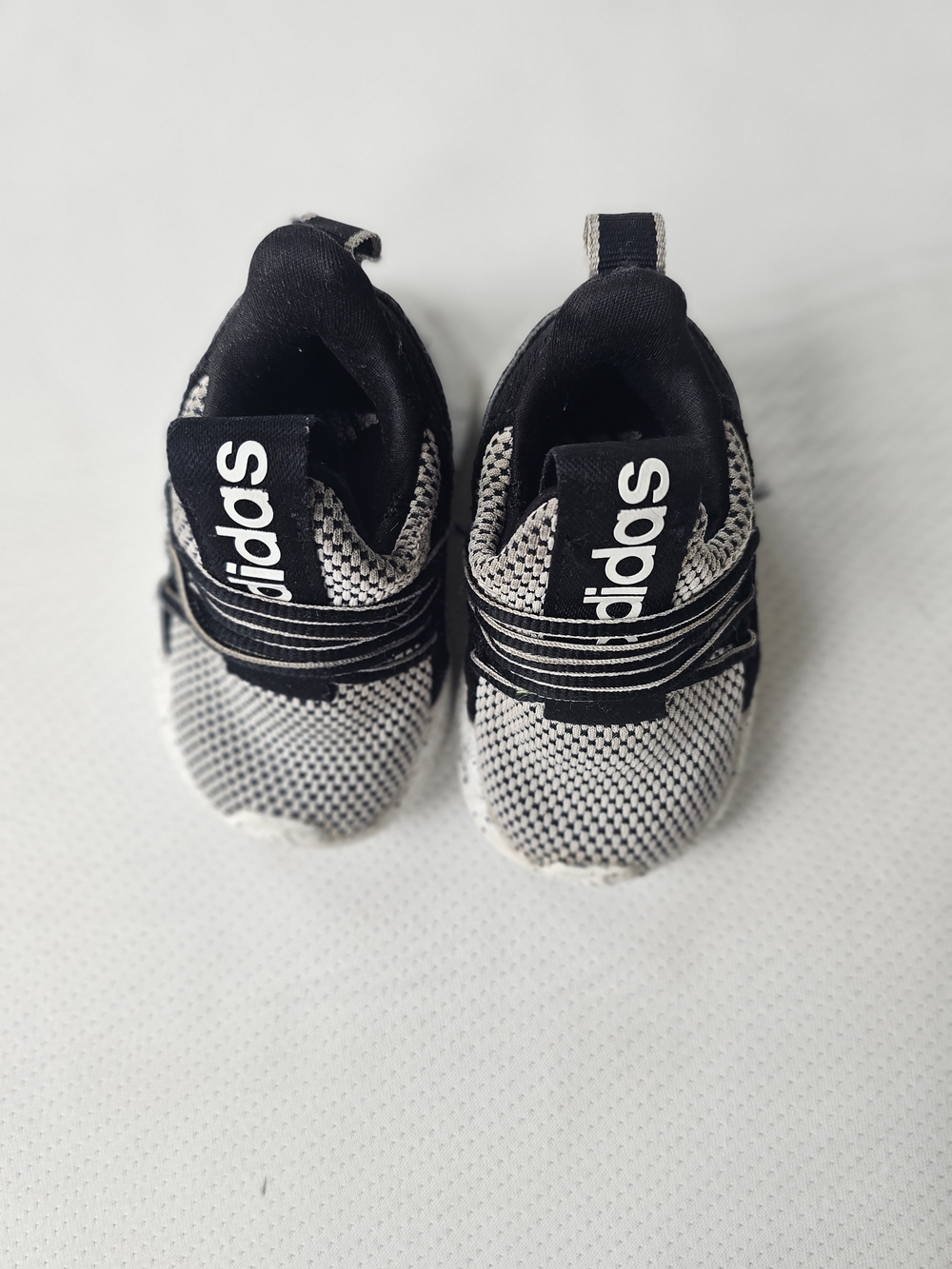adidas Kids Black & White Athletic Sneakers